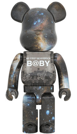 Be@rbrick My First Bearbrick Baby Space Version 1000% Black - Big Big World