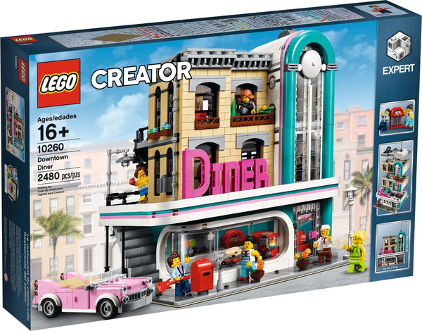 LEGO 10260 Downtown Diner  Big Big World