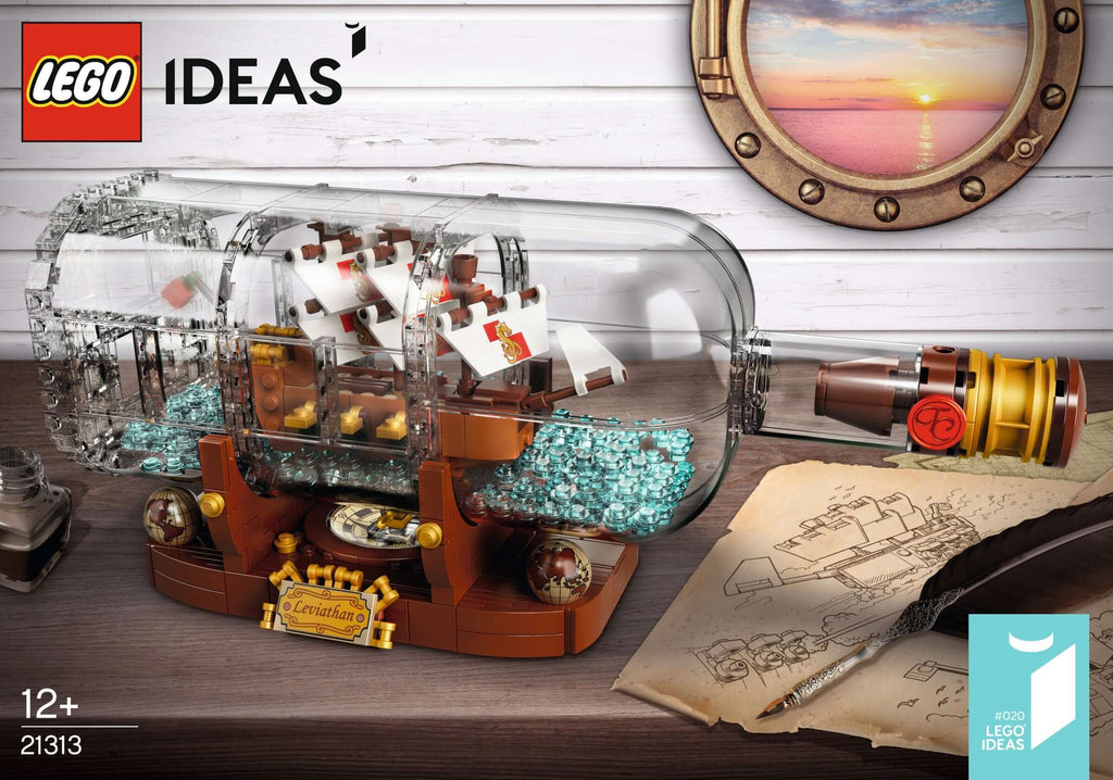 LEGO 21313 Ship in a Bottle Brand_LEGO, Ideas, New