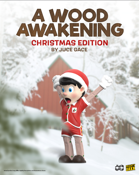 Mighty Jaxx A Wood Awakening Christmas Edition By Juce Gace Designer Vinyl Figure