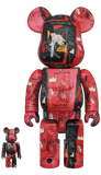 MEDICOM TOY BE@RBRICK Andy Warhol x JEAN-MICHEL BASQUIAT #1 100% & 400% Bearbrick【Pre Order】