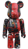 MEDICOM TOY BE@RBRICK Andy Warhol x JEAN-MICHEL BASQUIAT #1 100% & 400% Bearbrick【Pre Order】