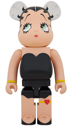 MEDICOM TOY BE@RBRICK Betty Boop(TM) BLACK 1000% Bearbrick
