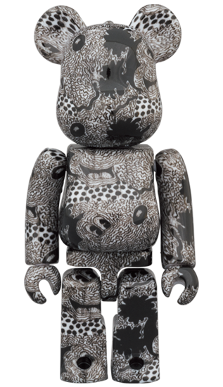 MEDICOM TOY BE@RBRICK Keith Haring Mickey Mouse 100% & 400 MEDICOM TOY BE@RBRICK Keith Haring Mickey Mouse 100% & 400