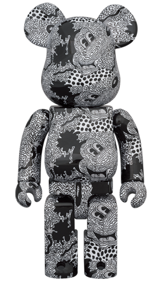 BE@RBRICK Keith Haring MICKEY 3体 BE@RBRICK Keith Haring Mickey Mouse