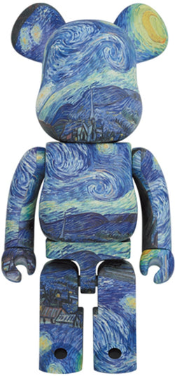 MEDICOM TOY BE@RBRICK Vincent Van Gogh Starry Night 1000% Bearbrick
