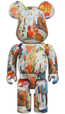 MEDICOM TOY BE@RBRICK Andy Warhol × JEAN-MICHEL BASQUIAT #4 1000% Bearbrick【Pre-Order】