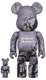 MEDICOM TOY BE@RBRICK Benjamin Grant "OVERVIEW" Tokyo 100% & 400% Bearbrick【Pre-Order】