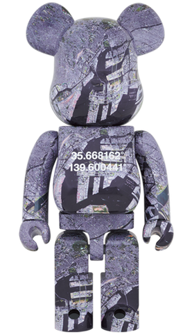 MEDICOM TOY BE@RBRICK Benjamin Grant "OVERVIEW" Tokyo 1000% Bearbrick【Pre-Order】