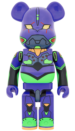 MEDICOM TOY BE@RBRICK Evangelion Eva 01 New Paint Ver. 1000% Bearbrick【Pre-Order】
