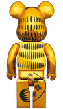 MEDICOM TOY BE@RBRICK GARFIELD GOLD CHROME Ver. 100% & 400% Bearbrick