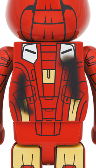 MEDICOM TOY BE@RBRICK IRON MAN MARK VII DAMAGE Ver. 400% Bearbrick ...