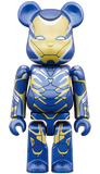 MEDICOM TOY BEARBRICK IRON MAN RESCUE SUIT 100% & 400% BE@RBRICK