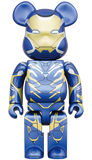 MEDICOM TOY BEARBRICK IRON MAN RESCUE SUIT 100% & 400% BE@RBRICK