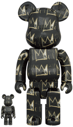 MEDICOM TOY BE@RBRICK Jean-Michel Basquiat #8 100% & 400% Bearbrick【Pre-Order】