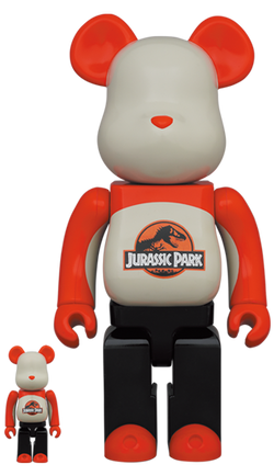 MEDICOM TOY BE@RBRICK JURASSIC PARK 100% & 400% Bearbrick【Pre-Order】