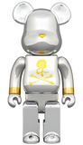 MEDICOM TOY BE@RBRICK Mastermind JAPAN SILVER 1000% Bearbrick