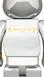 MEDICOM TOY BE@RBRICK Mastermind JAPAN SILVER 1000% Bearbrick