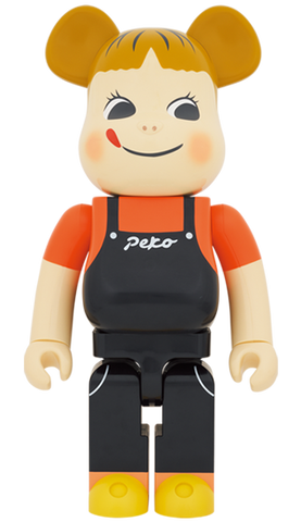 MEDICOM TOY BE@RBRICK Peko-chan Coffee Milky 1000% Bearbrick
