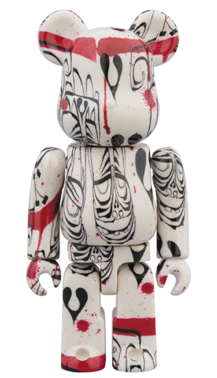 MEDICOM TOY BE@RBRICK PHIL FROST 2019 100% & 400% Bearbrick