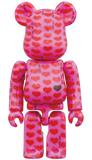 MEDICOM TOY BE@RBRICK Pink Heart 100% & 400% Bearbrick【Pre-Order】