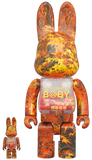 MEDICOM TOY MY FIRST R@BBRICK / NY@BRICK 100% & 400% Bundle Set BE@RBRICK