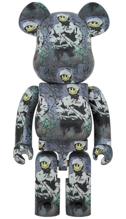 MEDICOM TOY BE@RBRICK RIOT COP 1000% Bearbrick