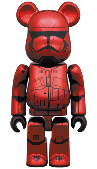 BE@RBRICK SITH TROOPER CHROME 100％400％