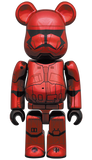 MEDICOM TOY BE@RBRICK Sith Trooper(TM) CHROME Ver 100% & 400% Bearbrick