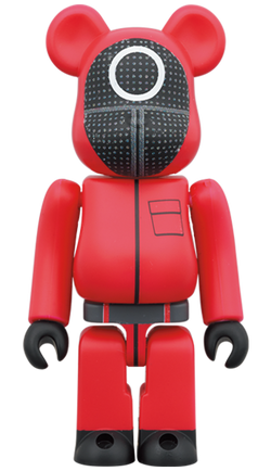 MEDICOM TOY BE@RBRICK Squid Game Guard Circle ○ 100% & 400% Bearbrick【Pre-Order】
