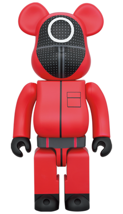 MEDICOM TOY BE@RBRICK Squid Game Guard Circle ○ 1000% Bearbrick【Pre-Order】