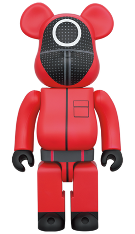 MEDICOM TOY BE@RBRICK Squid Game Guard Circle ○ 1000% Bearbrick【Pre-Order】