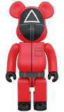 MEDICOM TOY BE@RBRICK Squid Game Guard Triangle △ 1000% Bearbrick【Pre-Order】
