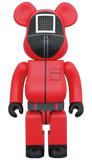 MEDICOM TOY BE@RBRICK Squid Game Guard Square □ 1000% Bearbrick【Pre-Order】
