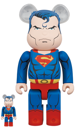MEDICOM TOY BE@RBRICK Superman (Batman: Hush Ver.) 100% & 400% Bearbrick【Pre-Order】