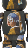 MEDICOM TOY BE@RBRICK Johannes Vermeer「The Girl With The Pearl Earring」1000% Bearbrick【Pre-Order】
