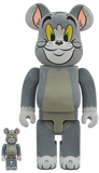 MEDICOM TOY BE@RBRICK Tom Flocky Ver. (Tom & Jerry) 100% & 400% Bearbrick【Pre-Order】
