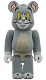 MEDICOM TOY BE@RBRICK Tom Flocky Ver. (Tom & Jerry) 100% & 400% Bearbrick【Pre-Order】