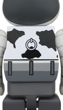 MEDICOM TOY BE@RBRICK WOODY B&W Ver. 1000% Bearbrick