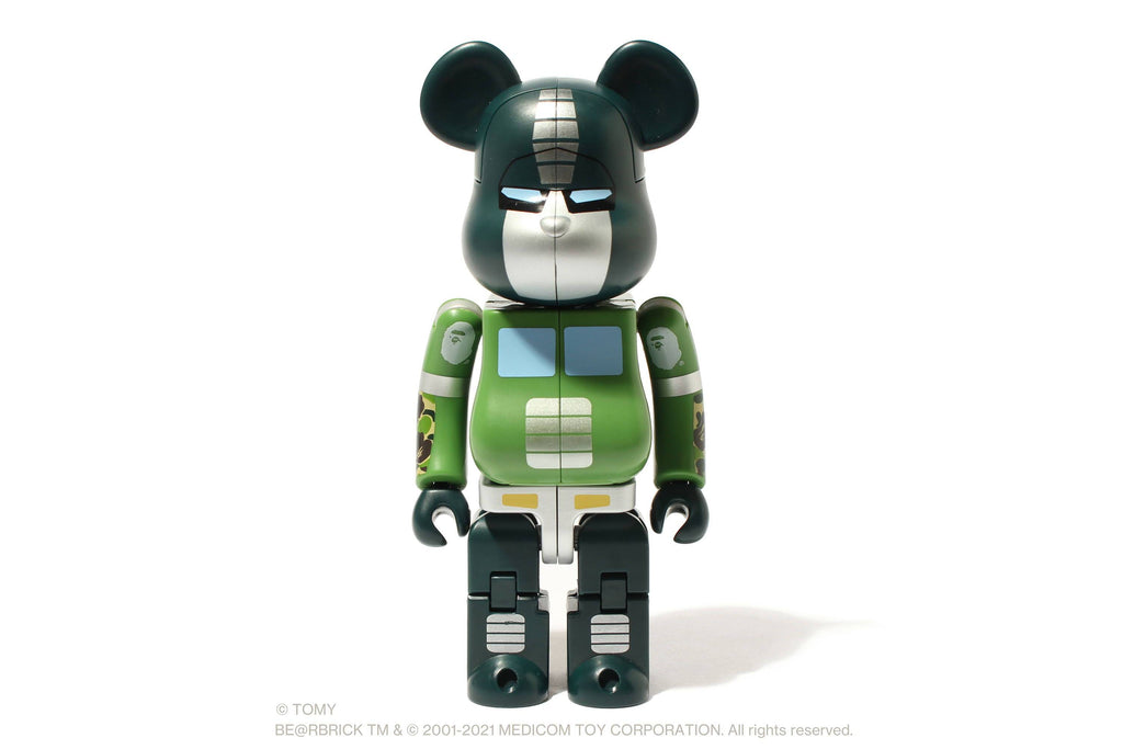その他 MEDICOM TOY - Bearbrick TRANSFORMERS  BAPE black 200% Transformers Bearbrick BAPE 200% Black Version Exclusive