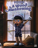 Mighty Jaxx A Wood Awakening Stay Home Edition in Pajamas 25cm Designer Vinyl Figure