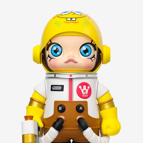 Popmart Mega Collection 1000% Space Molly x SpongeBob Designer Toy
