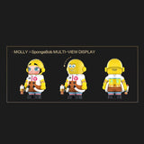 Popmart Mega Collection 1000% Space Molly x SpongeBob Designer Toy