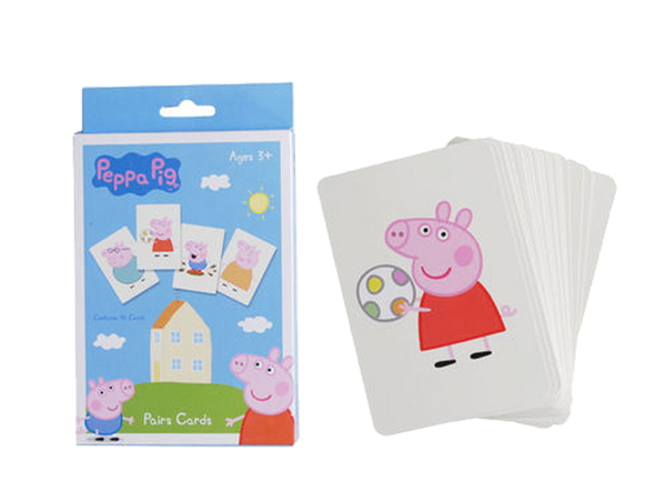 Peppa Pig Pairs Card Game  Big Big World