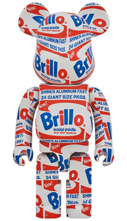 MEDICOM BE@RBRICK Andy Warhol "Brillo" 1000% Bearbrick【Pre-Order】