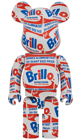 MEDICOM BE@RBRICK Andy Warhol "Brillo" 1000% Bearbrick【Pre-Order】