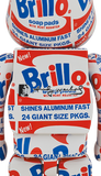 MEDICOM BE@RBRICK Andy Warhol "Brillo" 1000% Bearbrick【Pre-Order】
