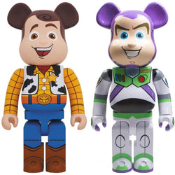 BE@RBRICK x TOY STORY Woody & Buzz 1000% set MEDICOM TOY Bearbrick - Big Big World