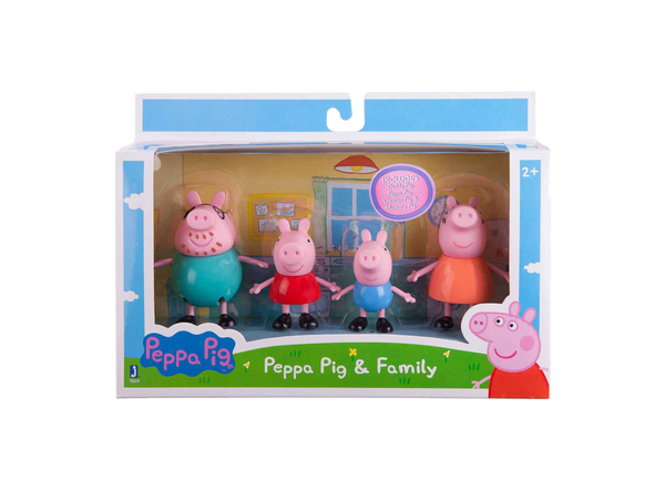 Peppa Pig Family 4 Pack  Big Big World