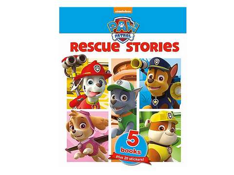 Paw Patrol 5 book slipcase rescue stories Big Big World